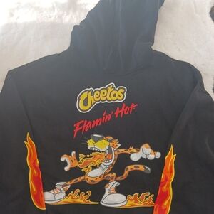 Cheetos Graphic Black Hoodie